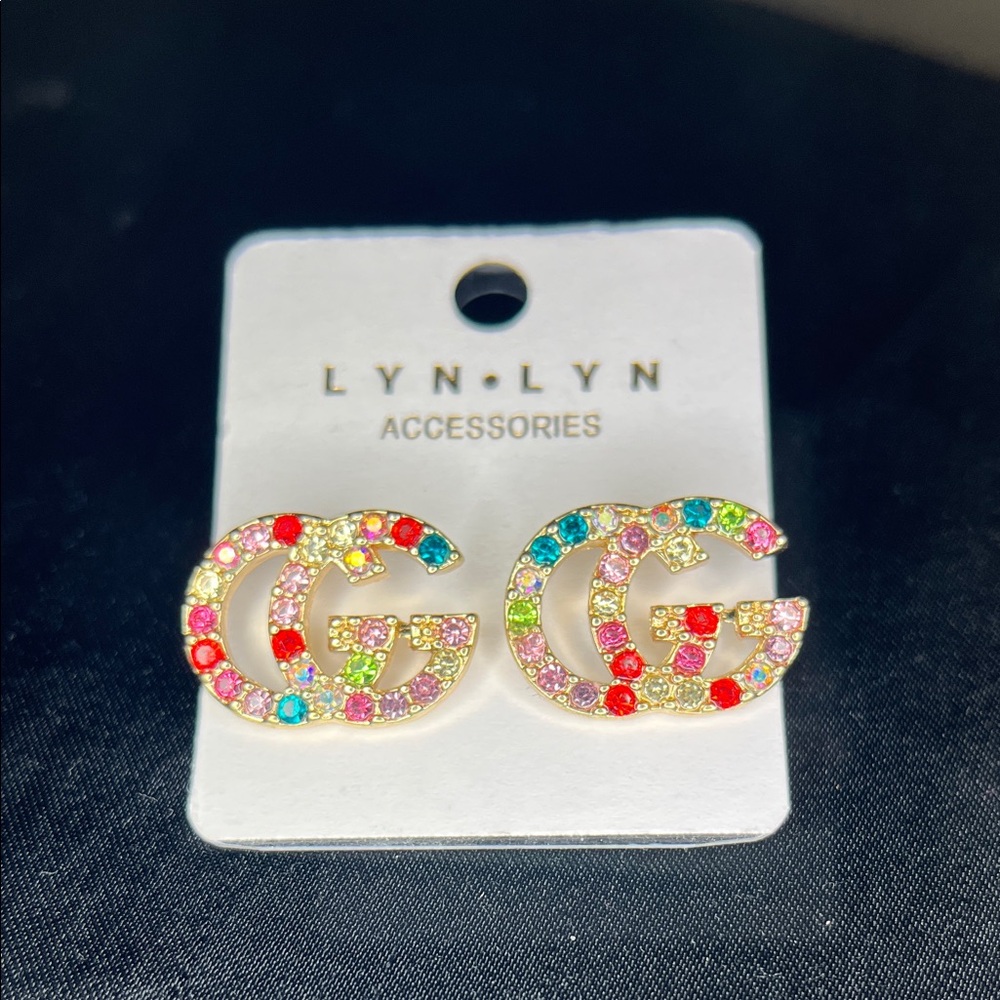Multicolor Stud Earrings